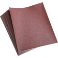 Feuilles de papier abrasif corindon brun pour ponçage bois et métal